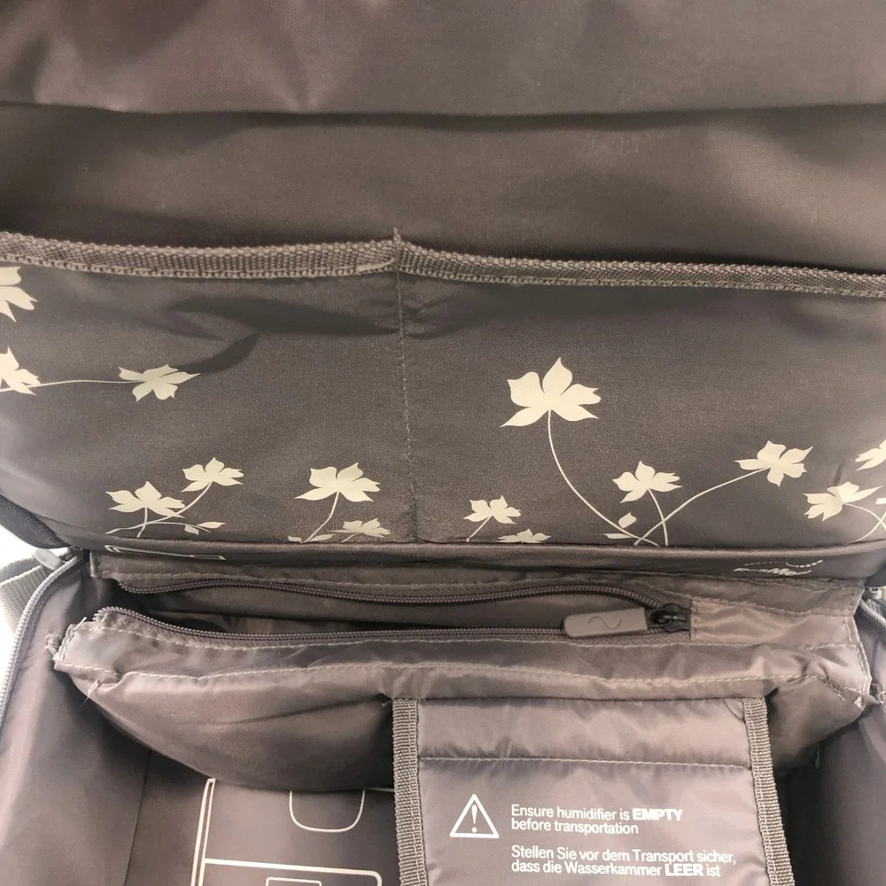 ResMed AirSense 10 CPAP Travel Bag Gray Padded Case w/ Shoulder Strap CASE ONLY